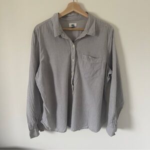 Striped Button Down Shirt